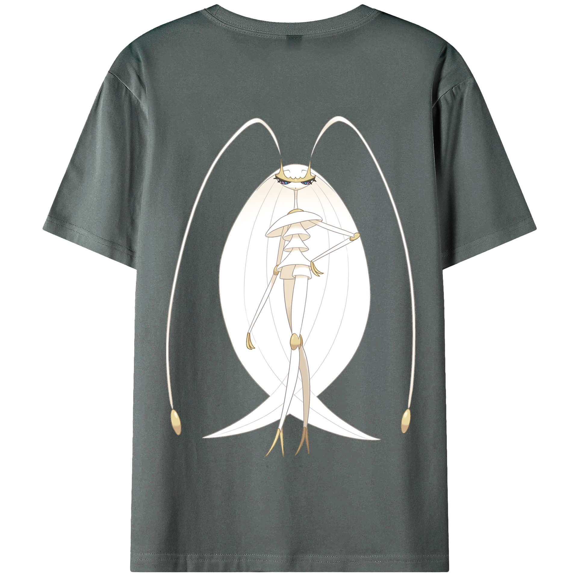 （画像用） ポケットモンスター Pokémon 綿100％半袖Tシャツ（背面プリント）